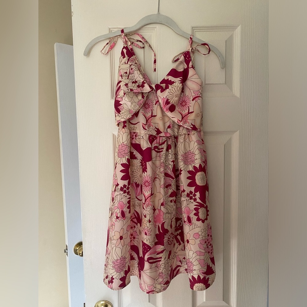 Axupico Women’s Mini Boho Floral Dress